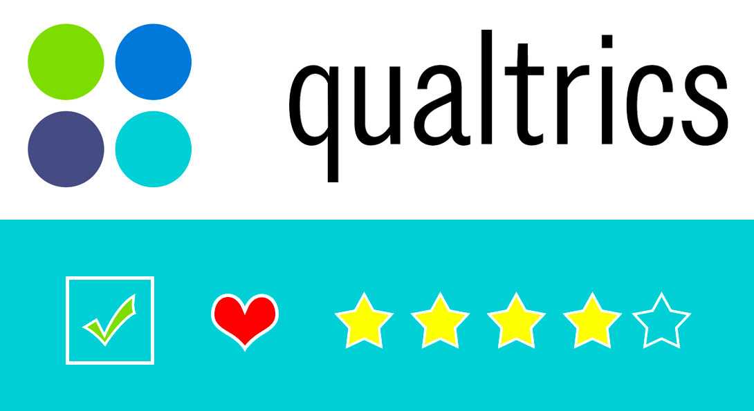 Qualtrics Logo and Survey Icons