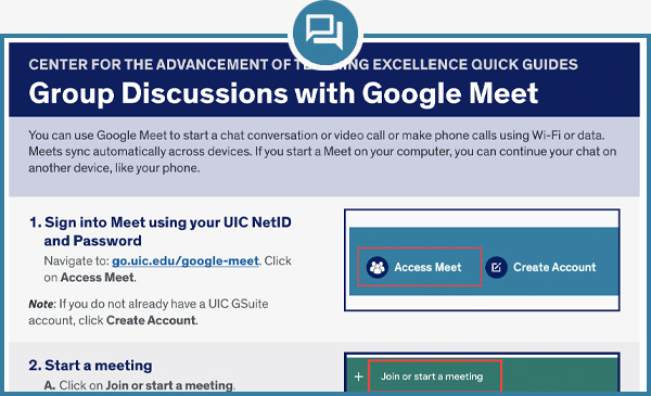 Google Meet Quick Guide