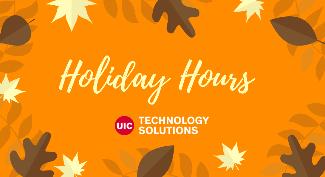 Holiday Hours image for decoration only