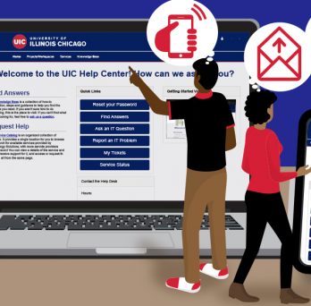 UIC Help Center image for decoration only
                  