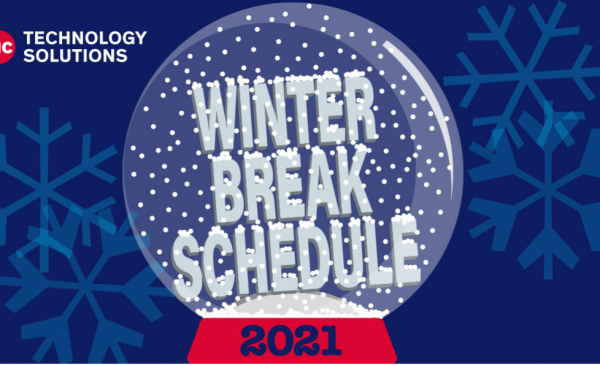 Winter Break Schedule image for decoration only