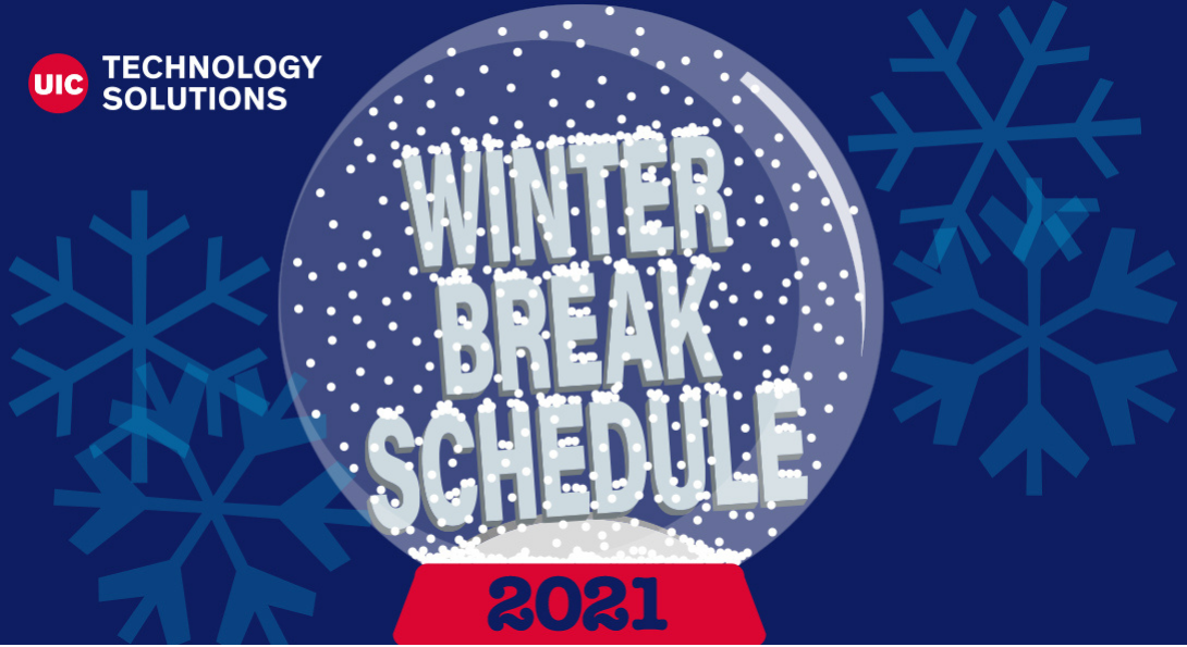 Winter Break Schedule image for decoration only