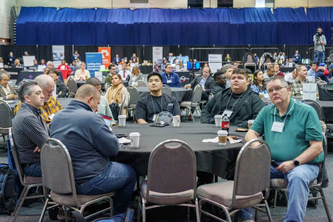 Networks Team representatives at the Zoom Phone table