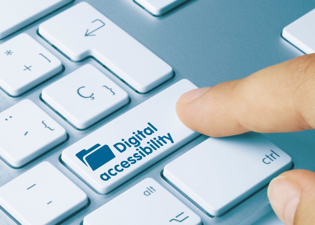 digital accessibility image for decoration only