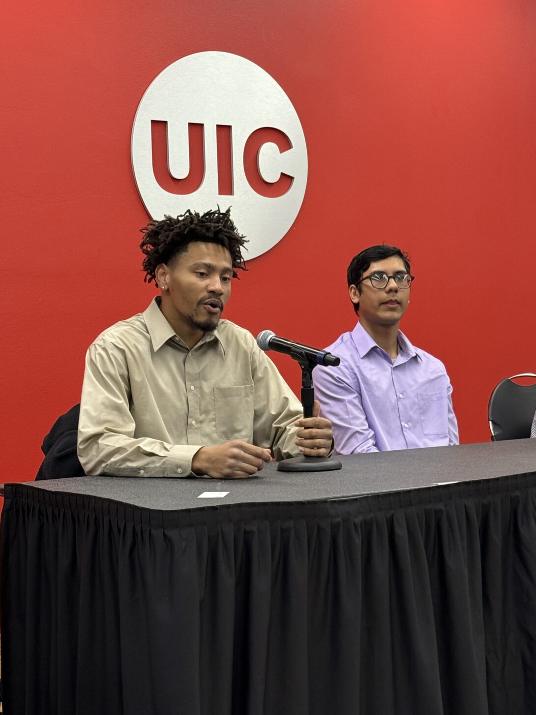 Two speakers at the 2025 Computational Research Symposium
