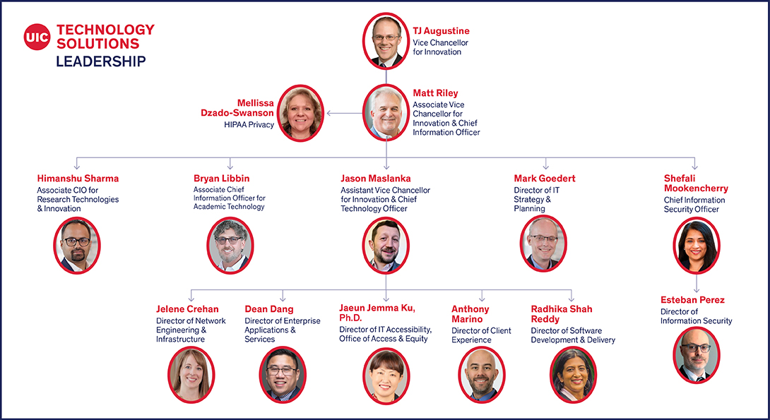 Technology Solutions Organizational Chart